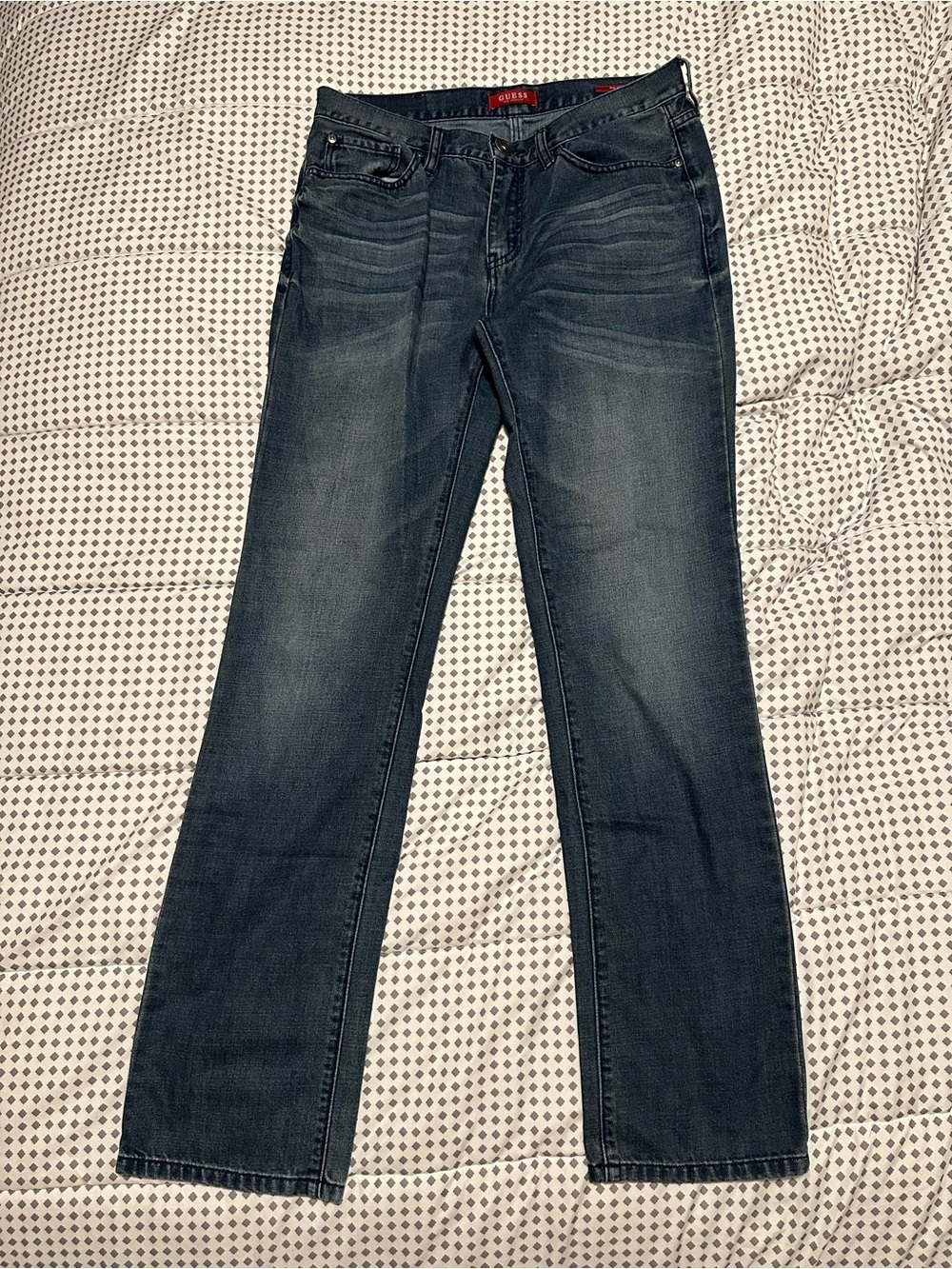 Guess 32x34 Del Mar Fit Slim Straight Jeans